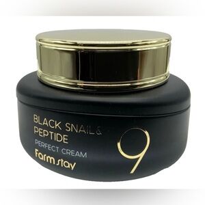 Farmstay, Black Snail & Mucin Peptide 9 Perfect Cream K Beauty Nourishing, NIB
